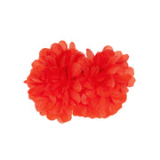 Op deze afbeelding zie je een Accessoires, van het merk Wilbers. Haarclip Bloem Rood Groot