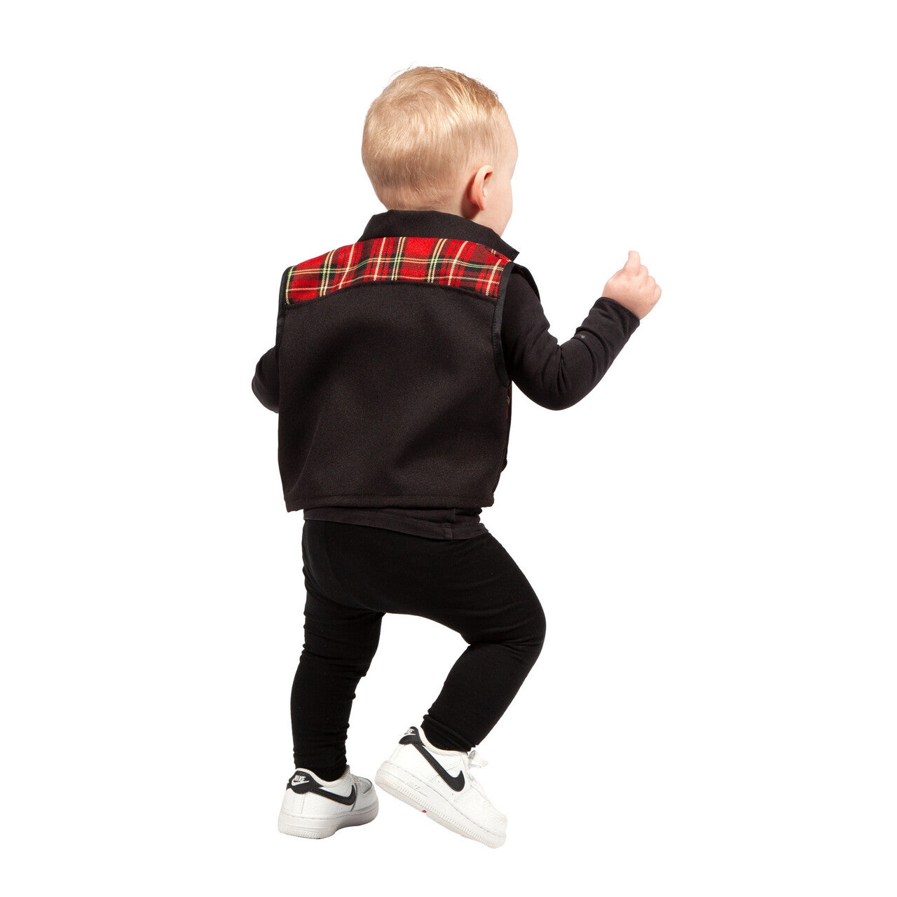 Op deze afbeelding zie je een Kostuums, van het merk Wilbers. Punkrock Baby Vest Kind