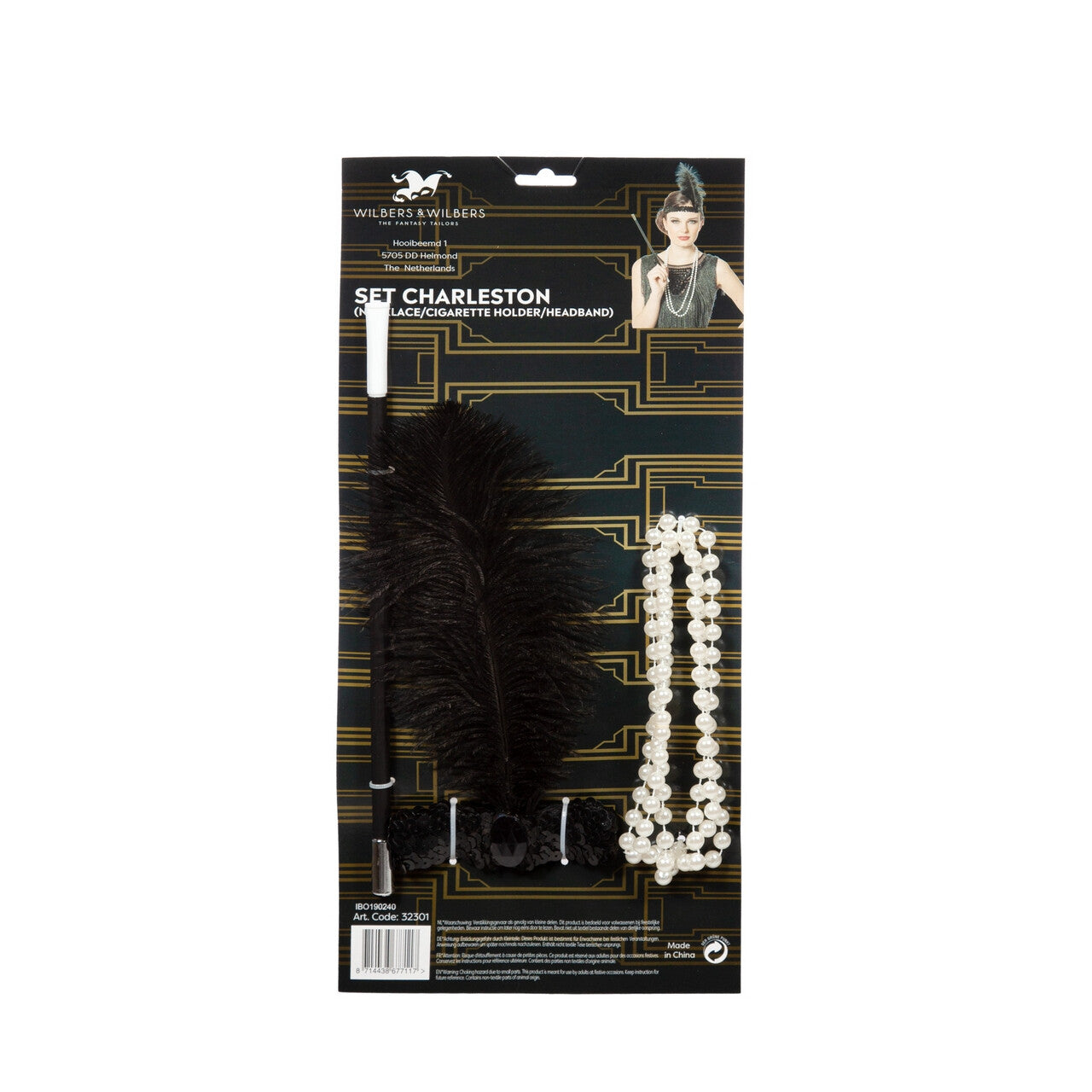 Op deze afbeelding zie je een Accessoires, van het merk Wilbers. Set Chelsea Charleston