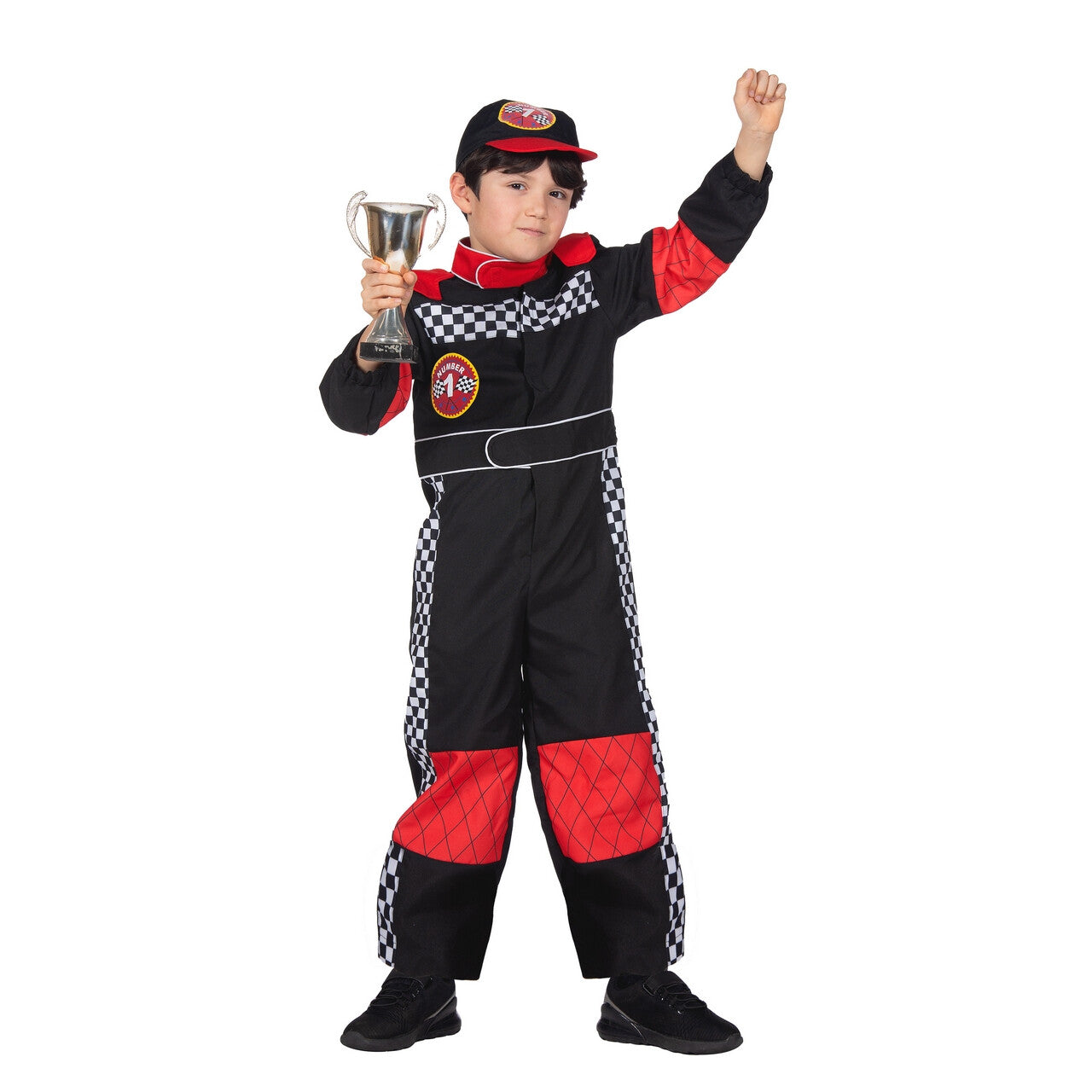 Op deze afbeelding zie je een Kostuums, van het merk Wilbers. Champion Driver Of The Day Kind Kostuum