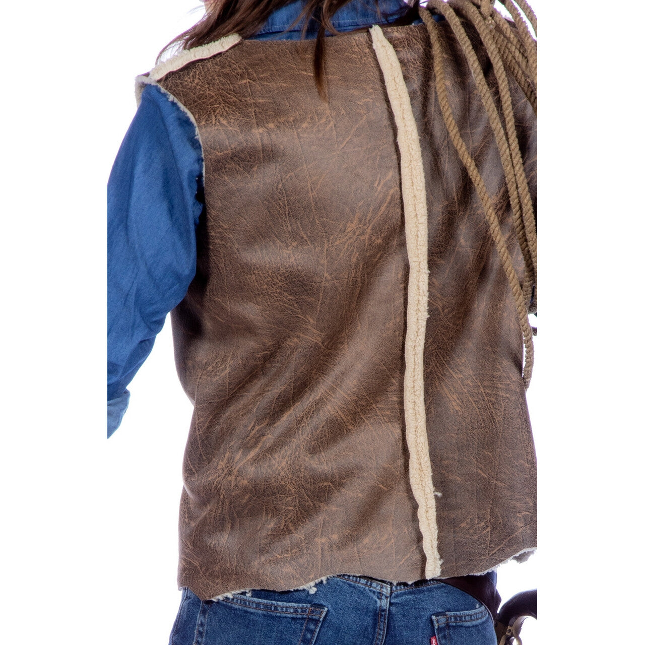 Op deze afbeelding zie je een Kostuums, van het merk Wilbers. Authentieke Western Vest Rex Farmer Man