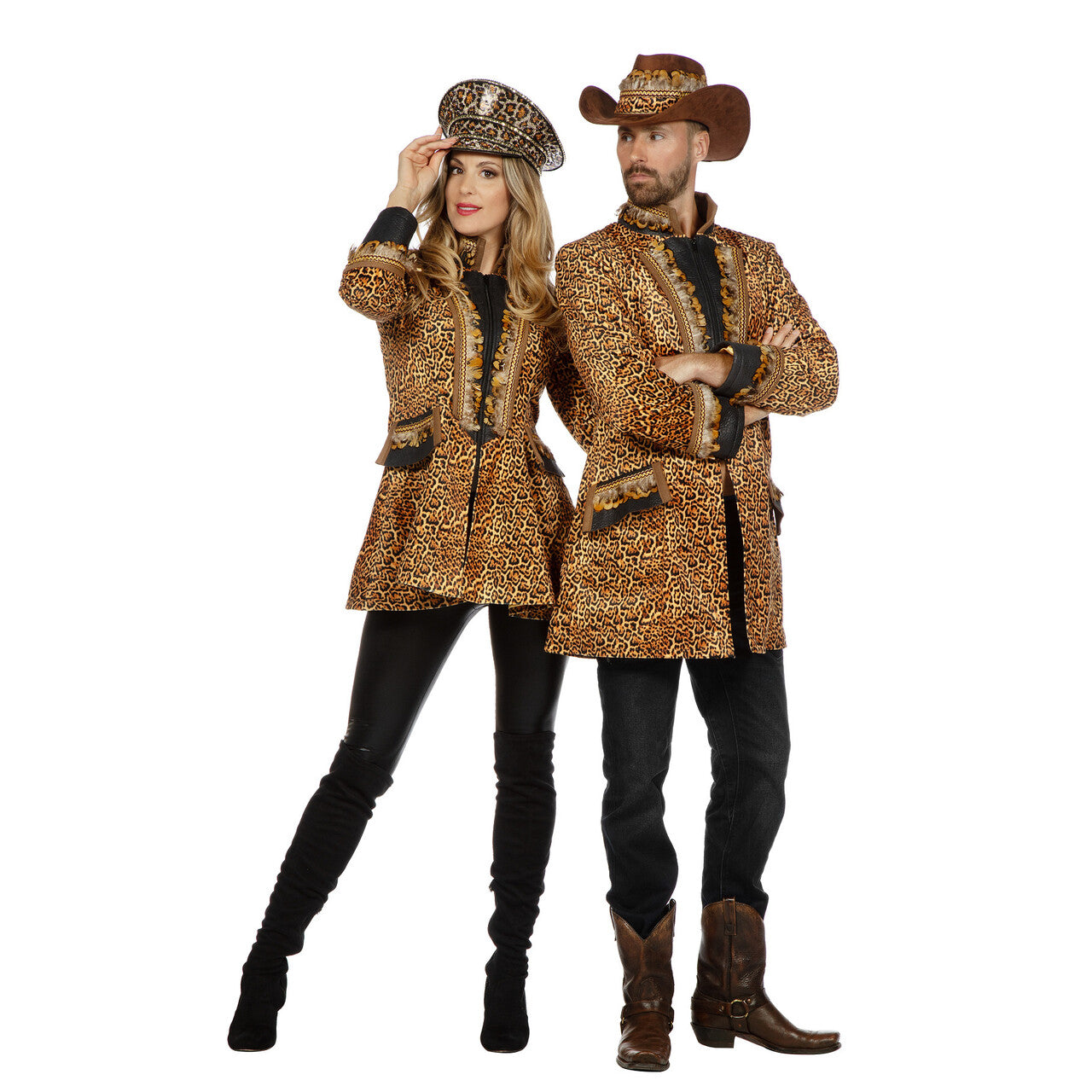 Op deze afbeelding zie je een Kostuums, van het merk Wilbers. Luxe Jas Jungle Ready Man