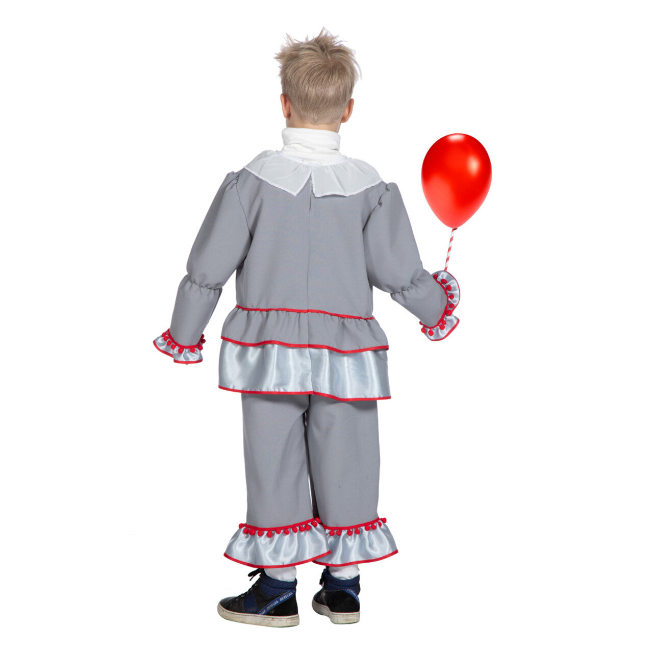Op deze afbeelding zie je een Kostuums, van het merk Wilbers. Clown Halloween Kostuum