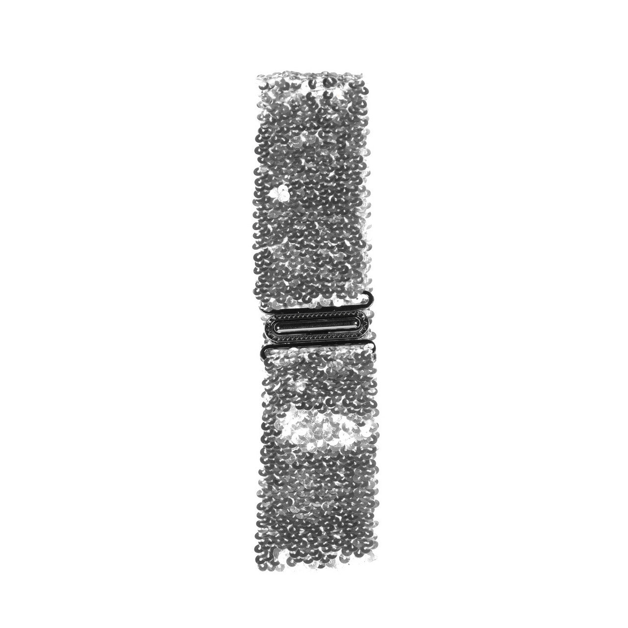 Op deze afbeelding zie je een Accessoires, van het merk Wilbers. Riem Pailletten Zilver Bling