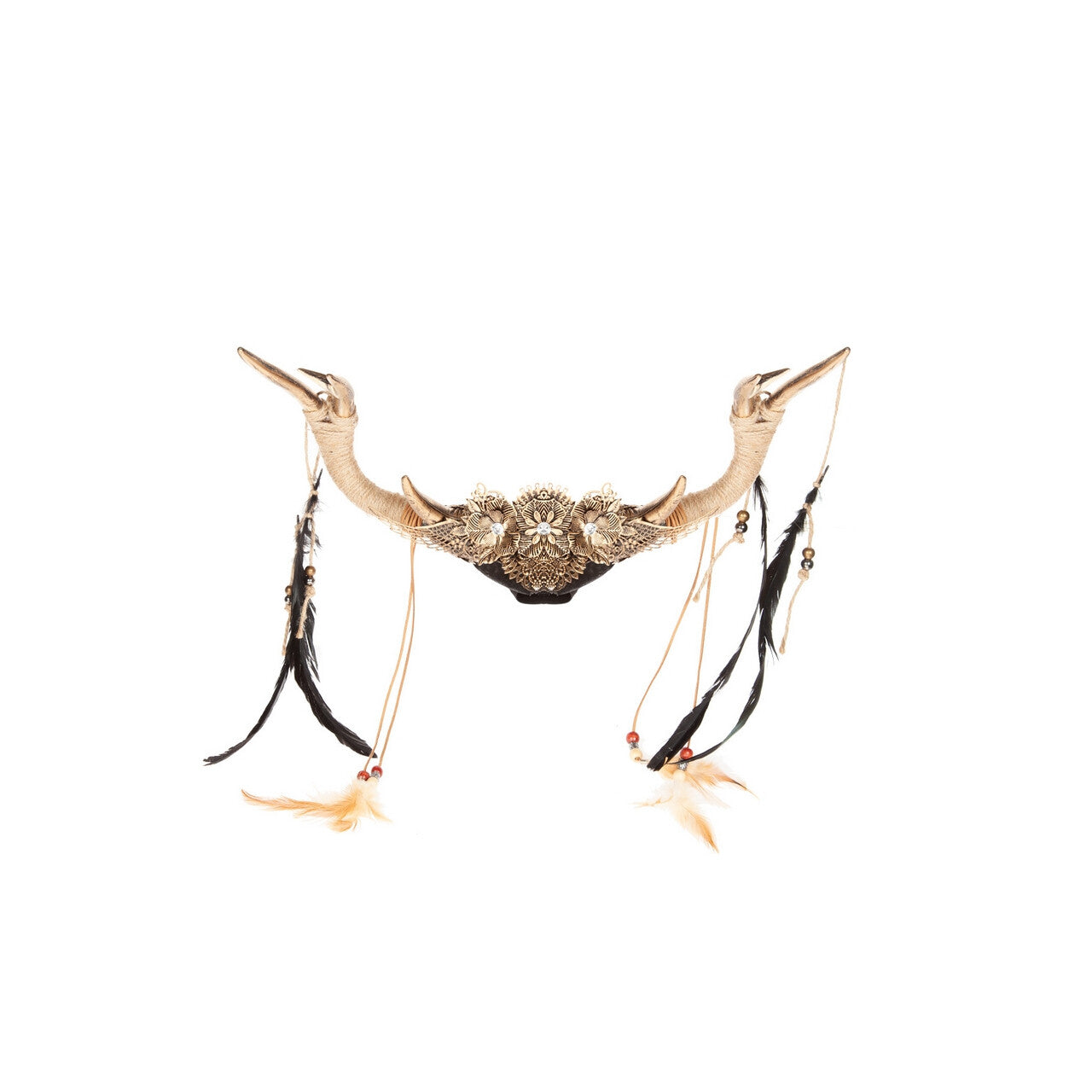Op deze afbeelding zie je een Accessoires, van het merk Wilbers. Tiara Gewei Opperhoofd