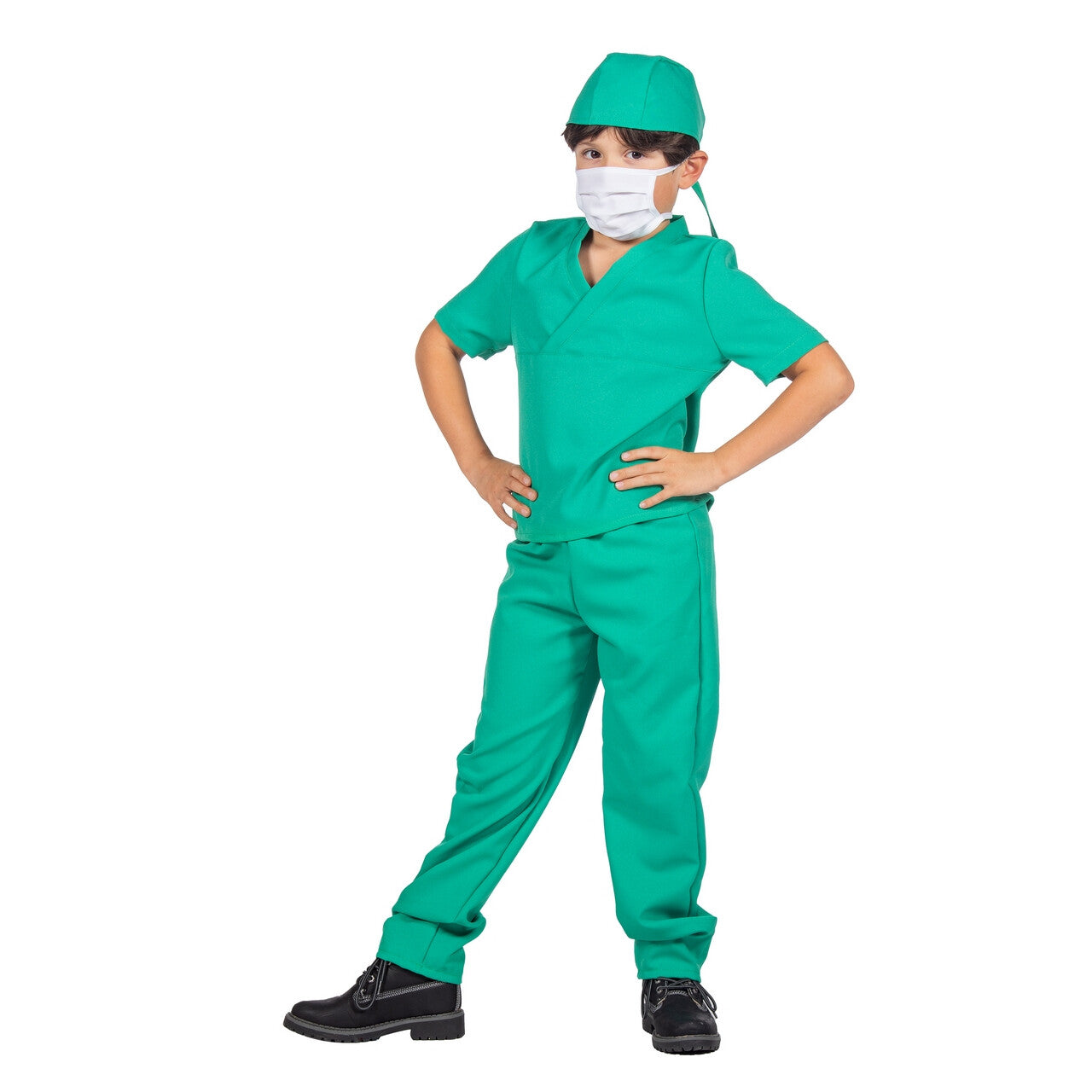 Op deze afbeelding zie je een Kostuums, van het merk Wilbers. Dokter Snijgraag Kind Kostuum