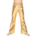 Flared Broek Party In Gold Meisje