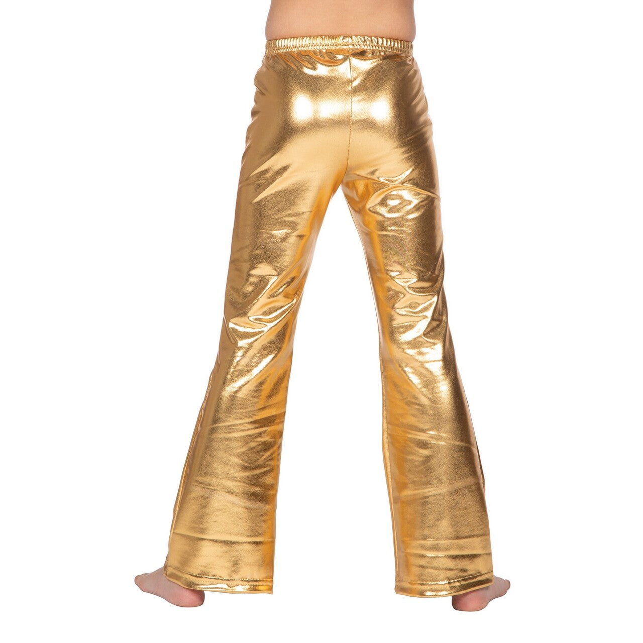 Op deze afbeelding zie je een Kostuums, van het merk Wilbers. Flared Broek Party In Gold Meisje