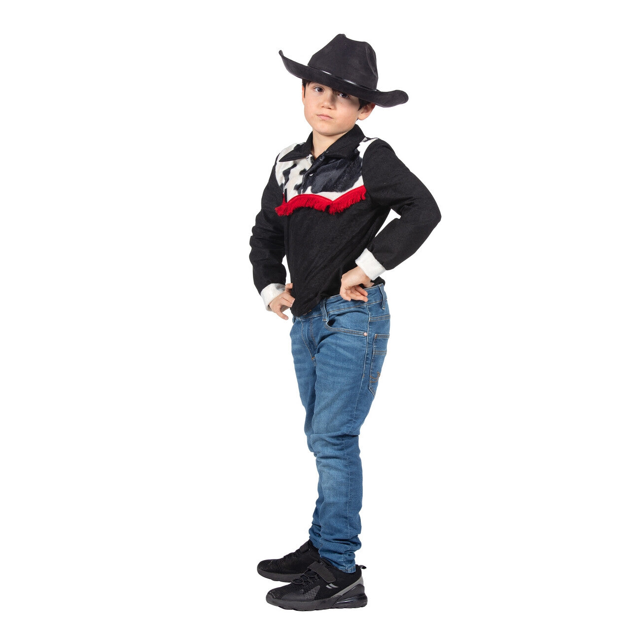 Op deze afbeelding zie je een Kostuums, van het merk Wilbers. Western Cowboy Bobby Shirt Jongen