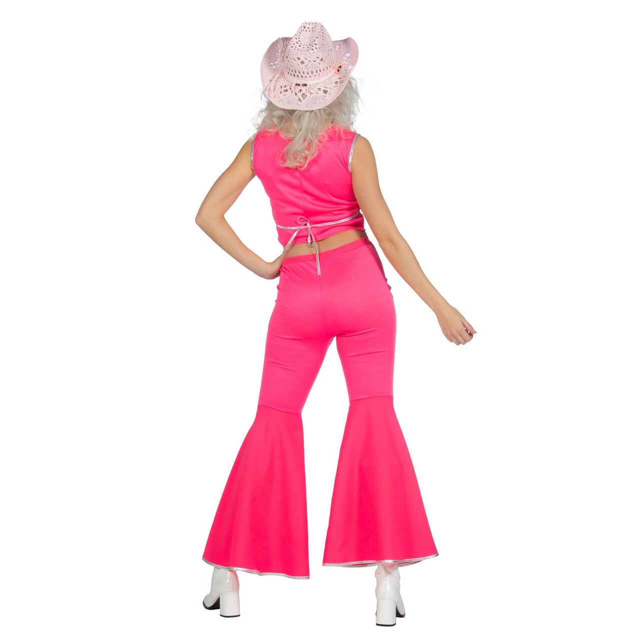 Op deze afbeelding zie je een Kostuums, van het merk Wilbers. Howdy Hey Country Babe Dolly Pardon Vrouw Kostuum