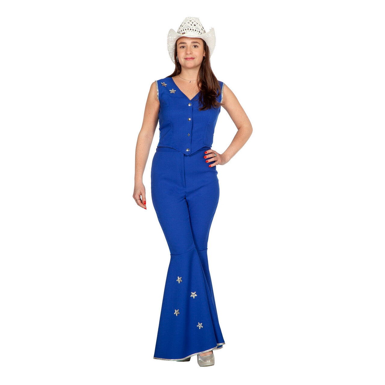 Op deze afbeelding zie je een Kostuums, van het merk Wilbers. Country Rodeo Cowgirl Lisa Lasso Vrouw Kostuum