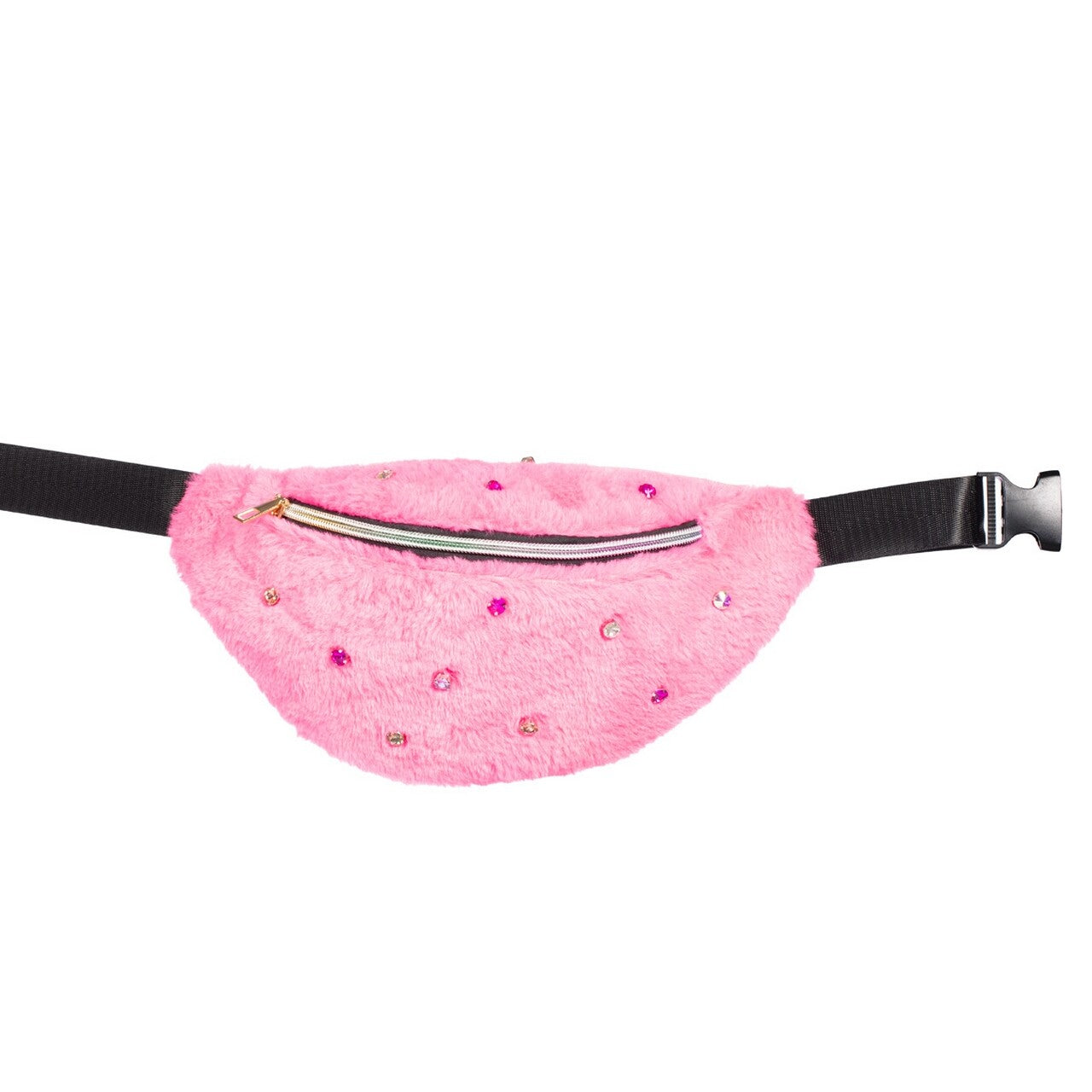 Op deze afbeelding zie je een Accessoires, van het merk Wilbers. Heuptas Furry Roze