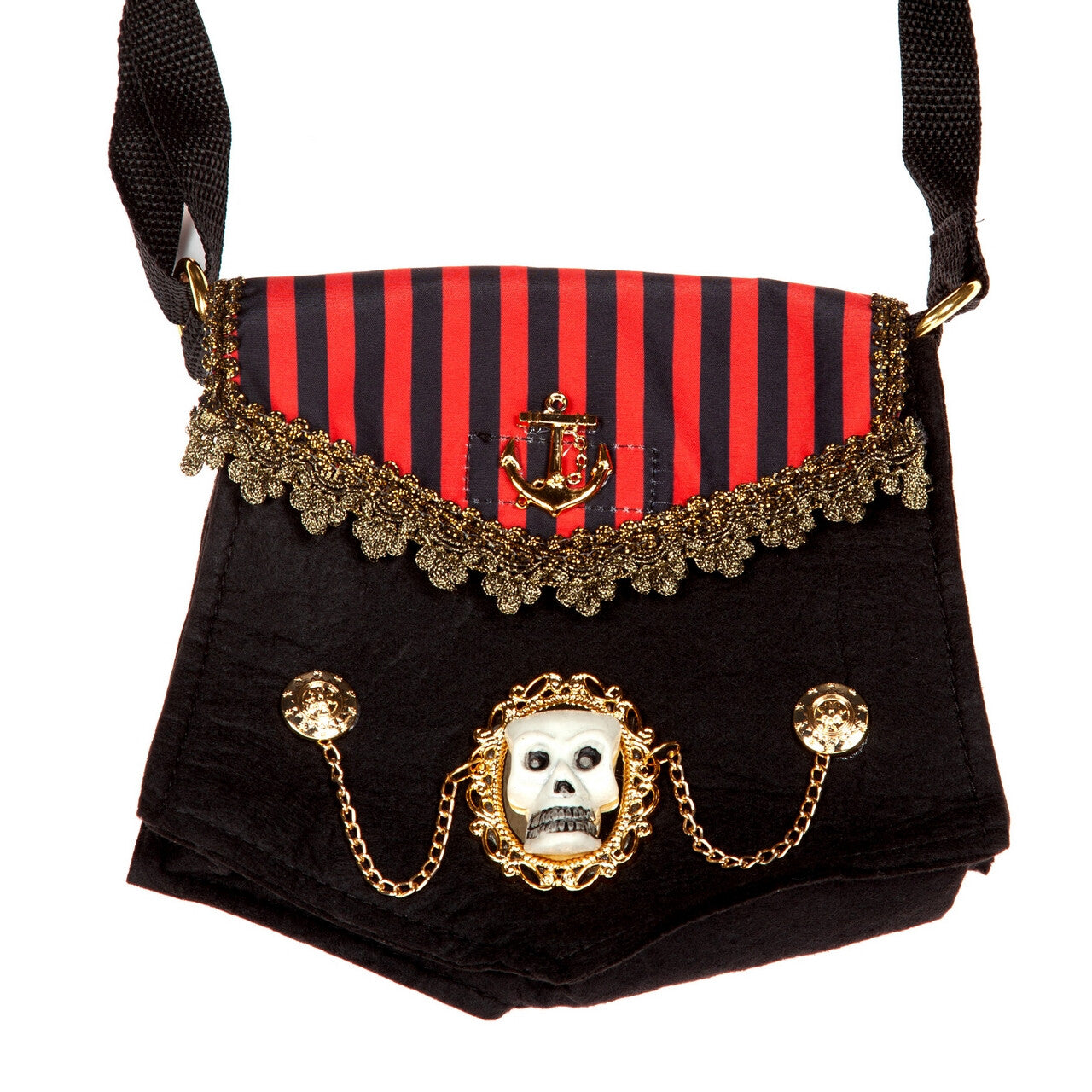 Op deze afbeelding zie je een Accessoires, van het merk Wilbers. Handtas Piraat Lady Gold