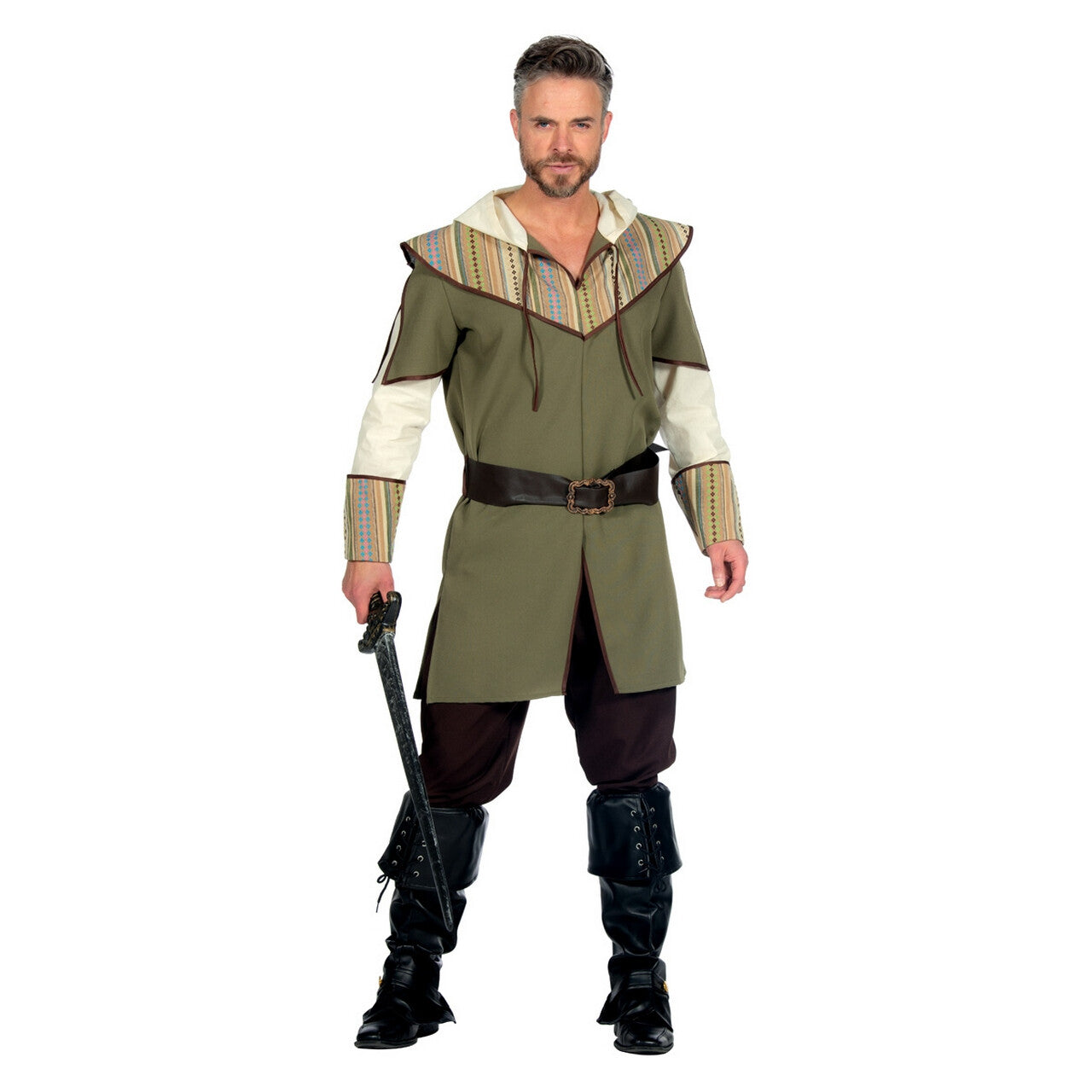 Op deze afbeelding zie je een Kostuums, van het merk Wilbers. Middeleeuwse Herbergier Mcknowall Man Kostuum