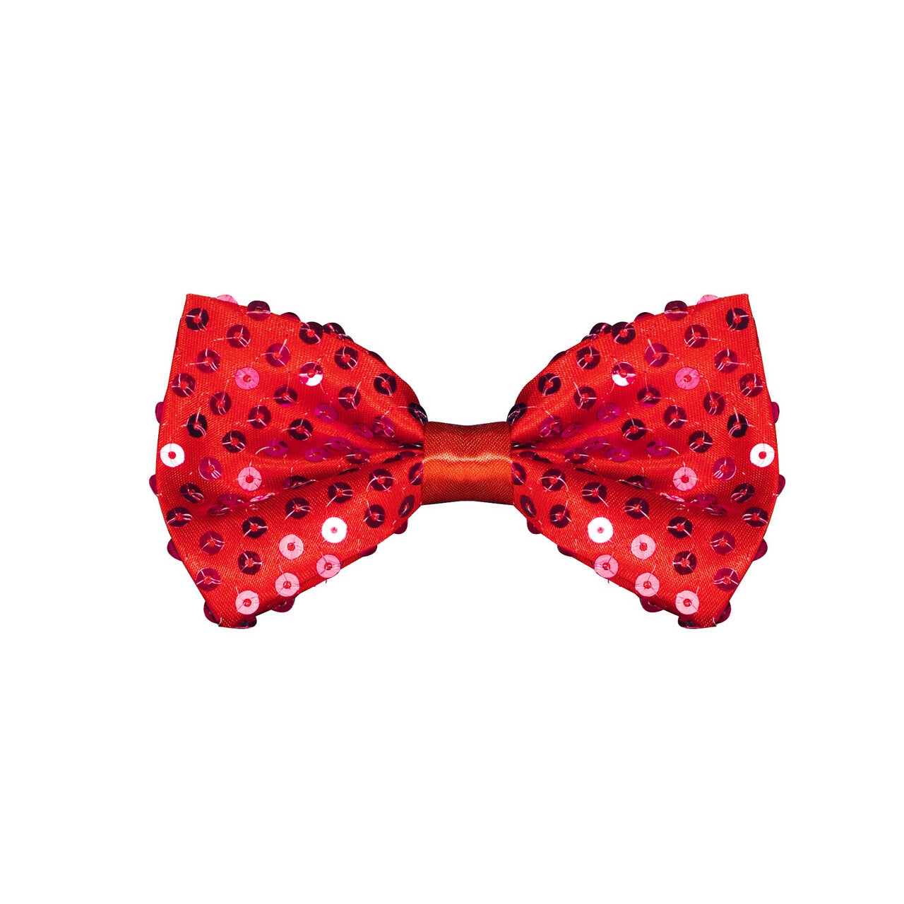 Op deze afbeelding zie je een Accessoires, van het merk Wilbers. Pailletten Strik Luxe Rood