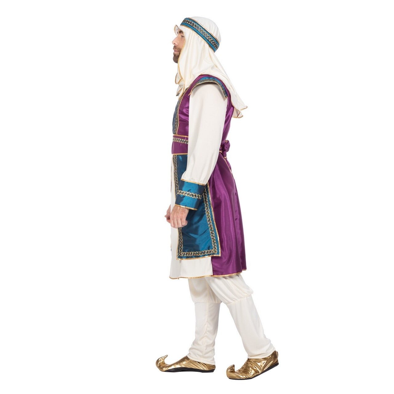 Op deze afbeelding zie je een Kostuums, van het merk Wilbers. Sultan Of The Shiny Nights Man Kostuum