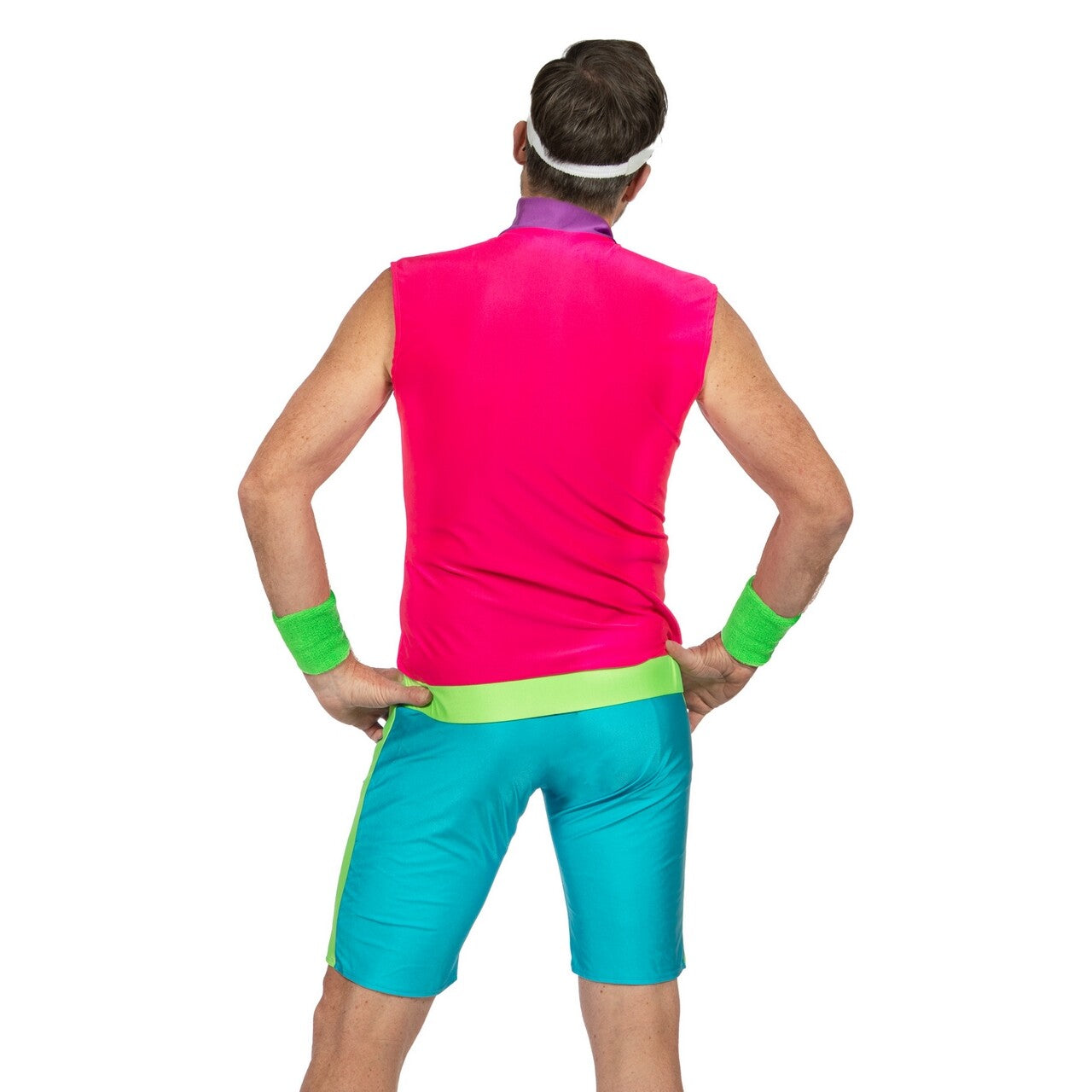 Op deze afbeelding zie je een Kostuums, van het merk Wilbers. Neon Power In Beweging Man Kostuum