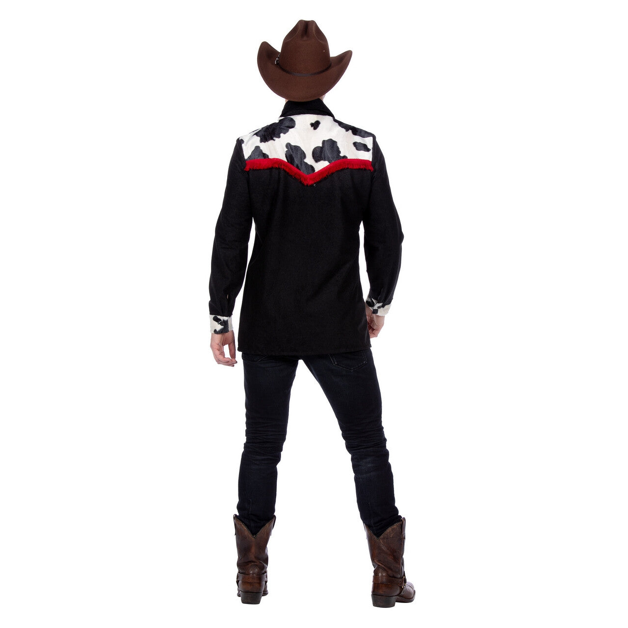 Op deze afbeelding zie je een Kostuums, van het merk Wilbers. Western Blouse Koe Man
