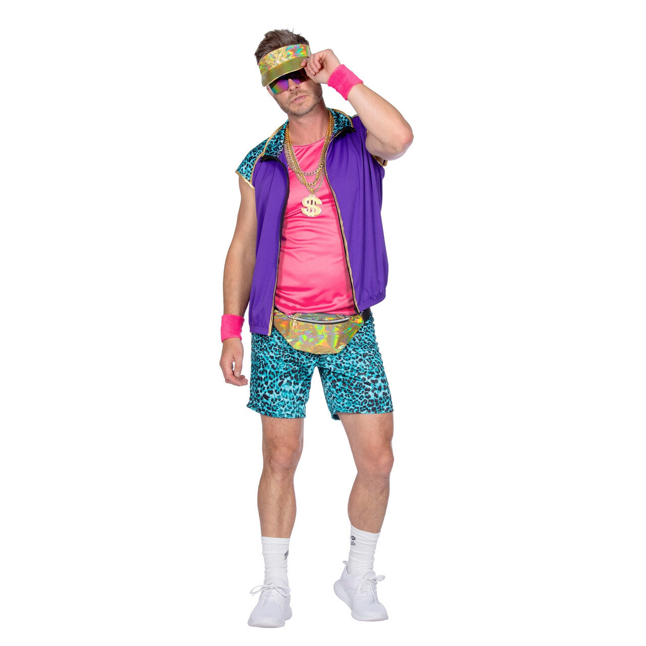 Op deze afbeelding zie je een Kostuums, van het merk Wilbers. Miami Fitboy Ken Hetwel Man Kostuum