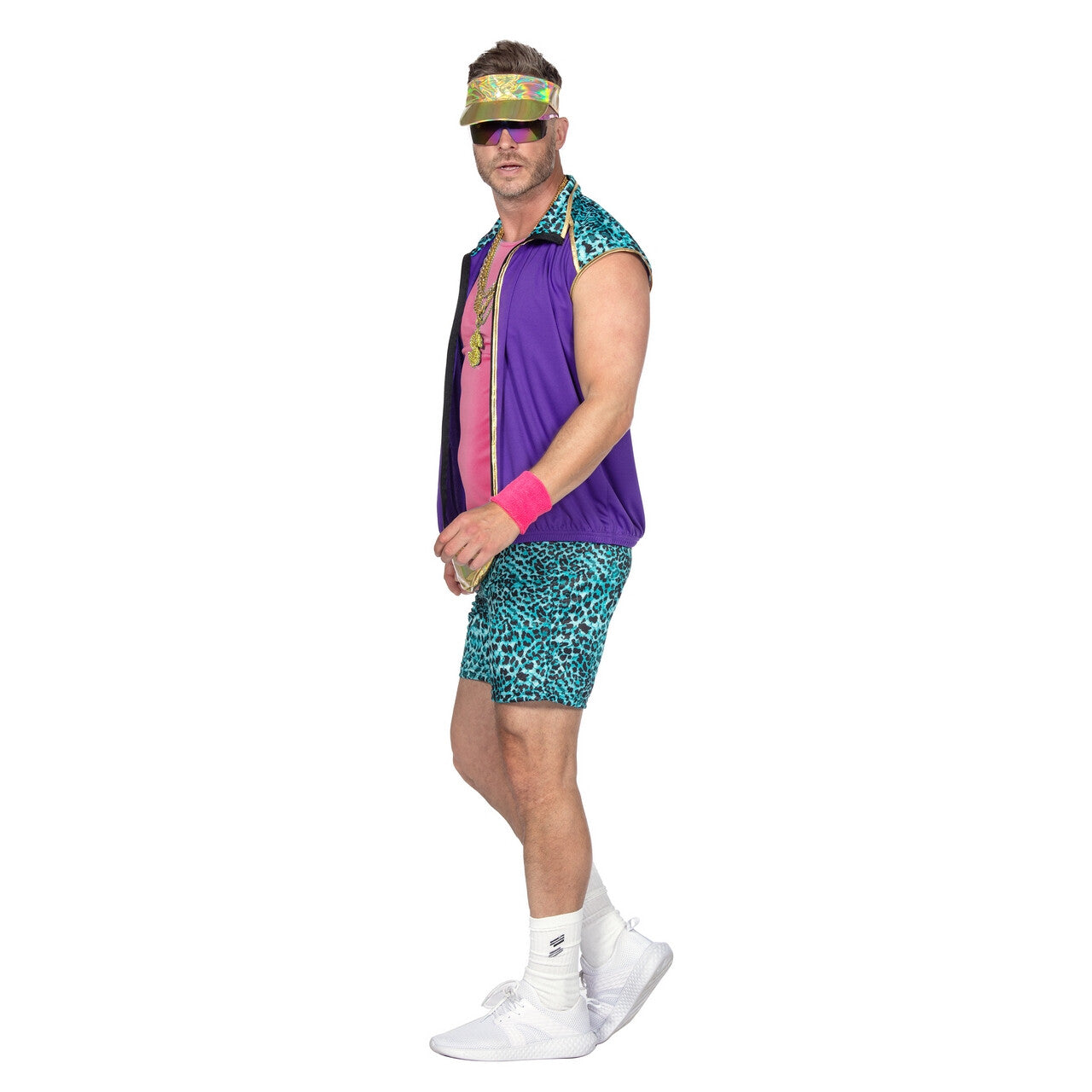 Op deze afbeelding zie je een Kostuums, van het merk Wilbers. Miami Fitboy Ken Hetwel Man Kostuum