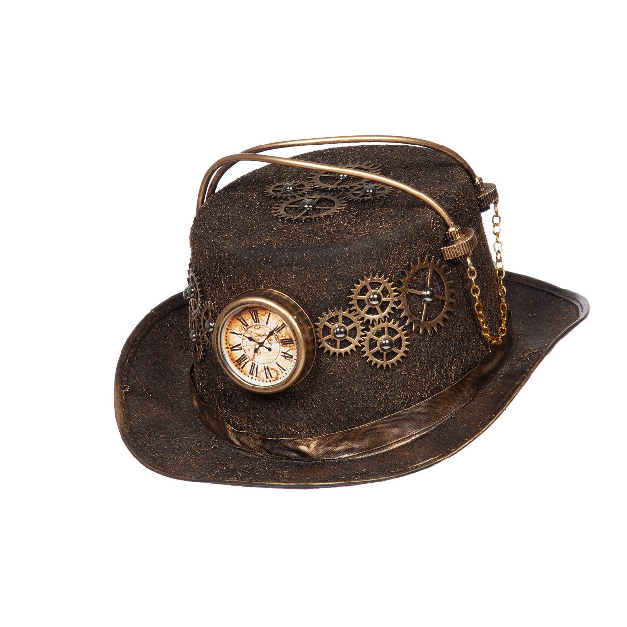 Op deze afbeelding zie je een Accessoires, van het merk Wilbers. Hoed Steampunk Back In Time