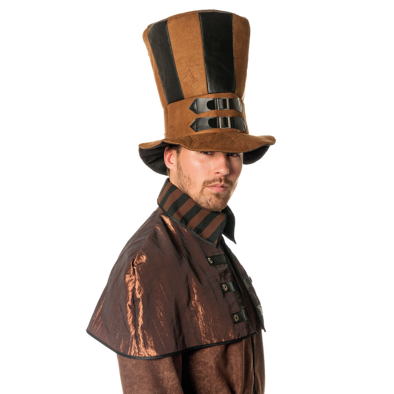 Op deze afbeelding zie je een Accessoires, van het merk Wilbers. Hoed Steampunk XL