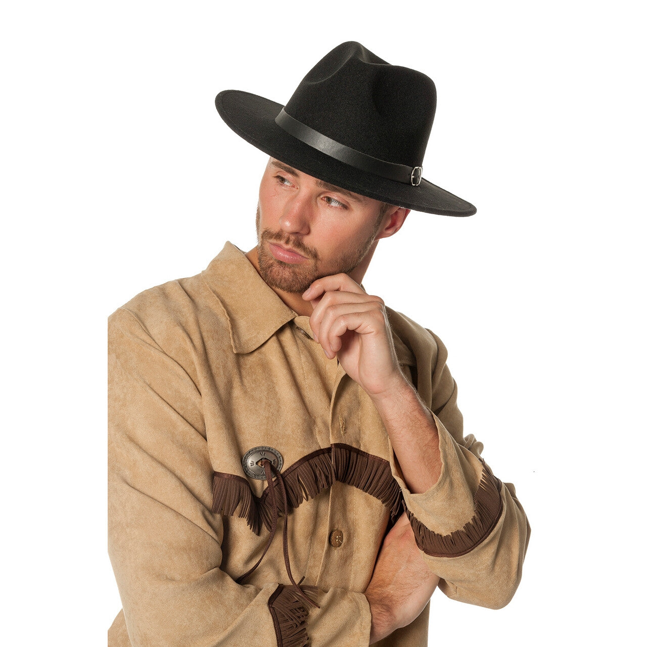Op deze afbeelding zie je een Accessoires, van het merk Wilbers. Cowboyhoed Freddy