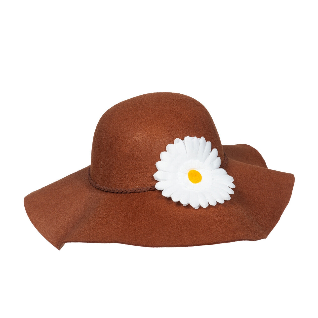 Op deze afbeelding zie je een Accessoires, van het merk Wilbers. Hippiehoed Zonnebloem-Zwever