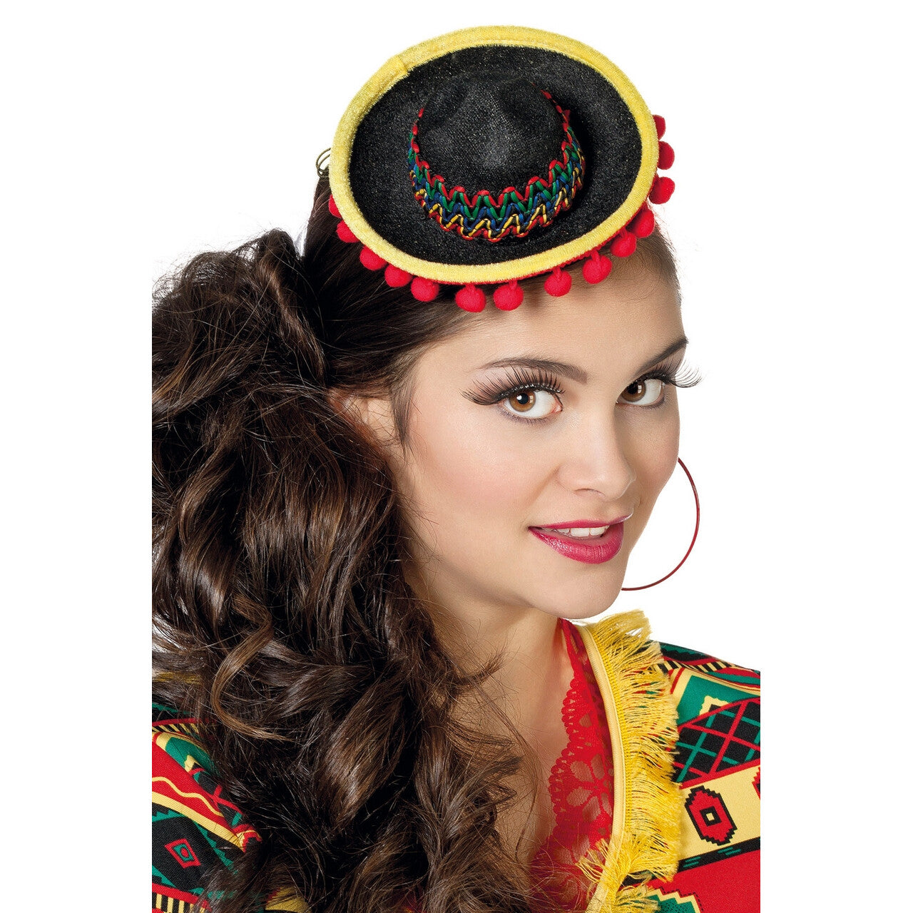 Op deze afbeelding zie je een Accessoires, van het merk Wilbers. Mini Sombrero Ole Ola