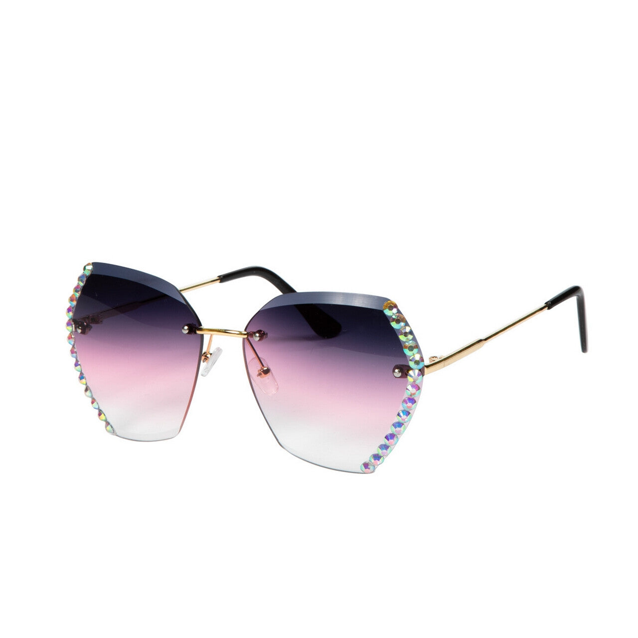 Op deze afbeelding zie je een Accessoires, van het merk Wilbers. Bril Festival Purple Diamond