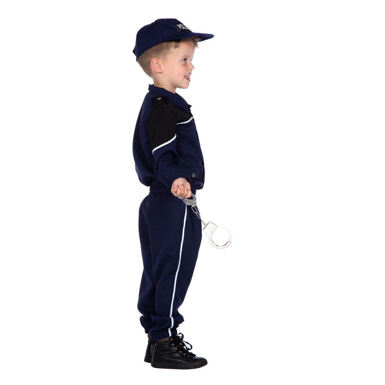 Op deze afbeelding zie je een Kostuums, van het merk Wilbers. Eins Zwei Polizei Kind Jongen Kostuum