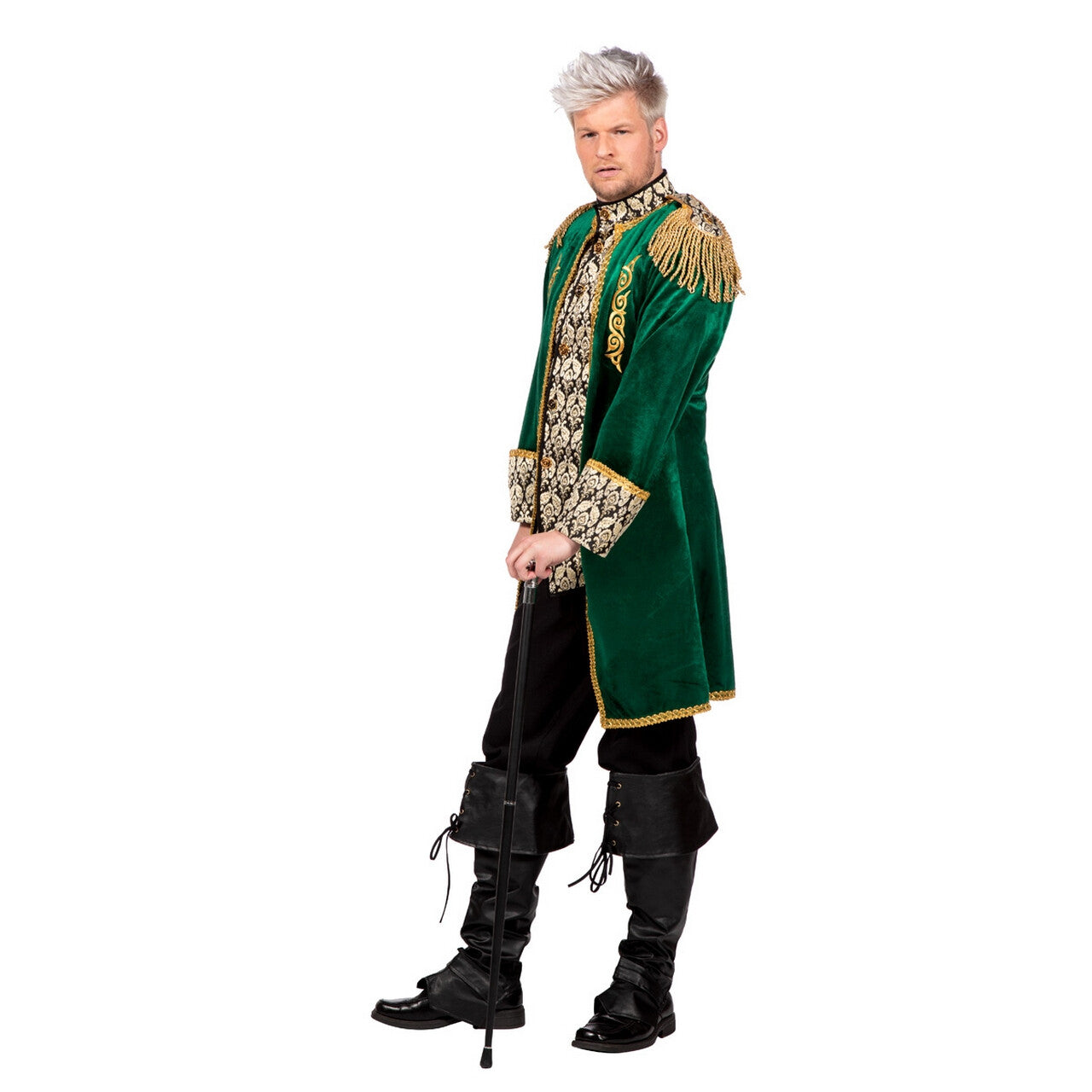 Op deze afbeelding zie je een Kostuums, van het merk Wilbers. Prins Charming Greenstijl Man