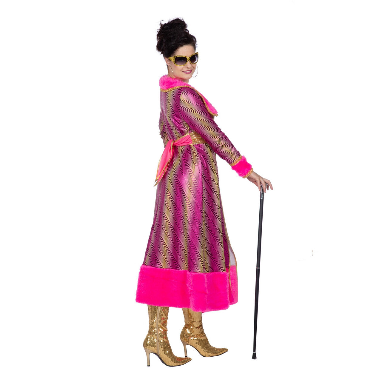 Op deze afbeelding zie je een Kostuums, van het merk Wilbers. Statige Pink Madam Jas Vrouw