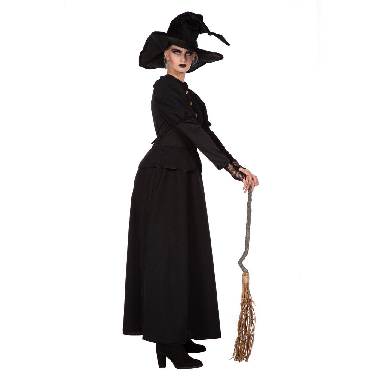 Op deze afbeelding zie je een Kostuums, van het merk Wilbers. Adele De Heks Van Edelstijn Vrouw Kostuum