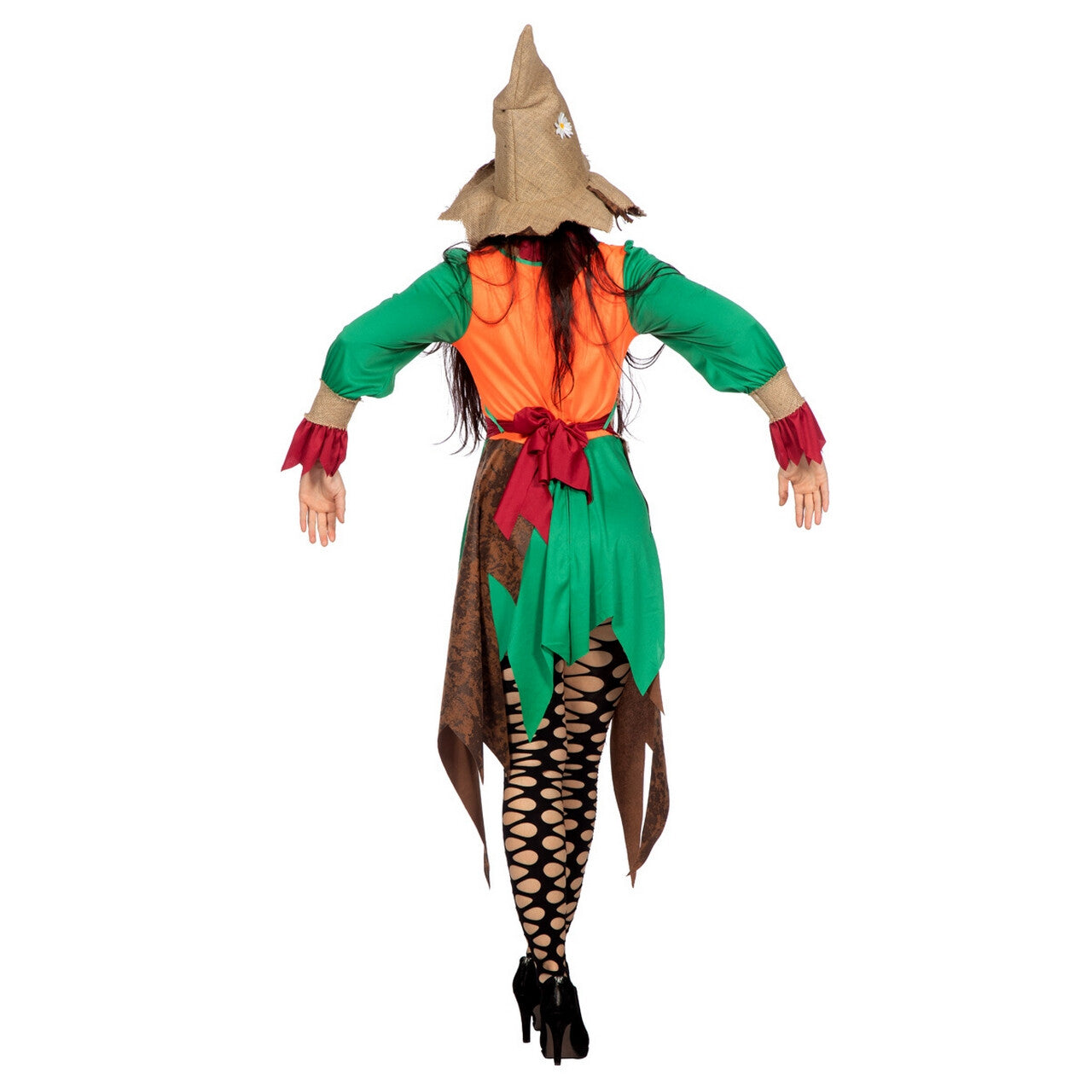 Op deze afbeelding zie je een Kostuums, van het merk Wilbers. Vera De Vogel Verschrikkeraar Vrouw Kostuum