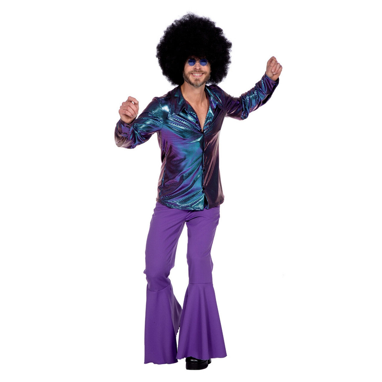 Op deze afbeelding zie je een Kostuums, van het merk Wilbers. Mr Smooth Disco Dancer Man